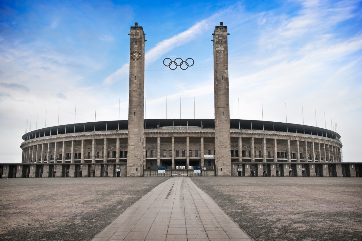 The Olympic Stadium in Berlin 