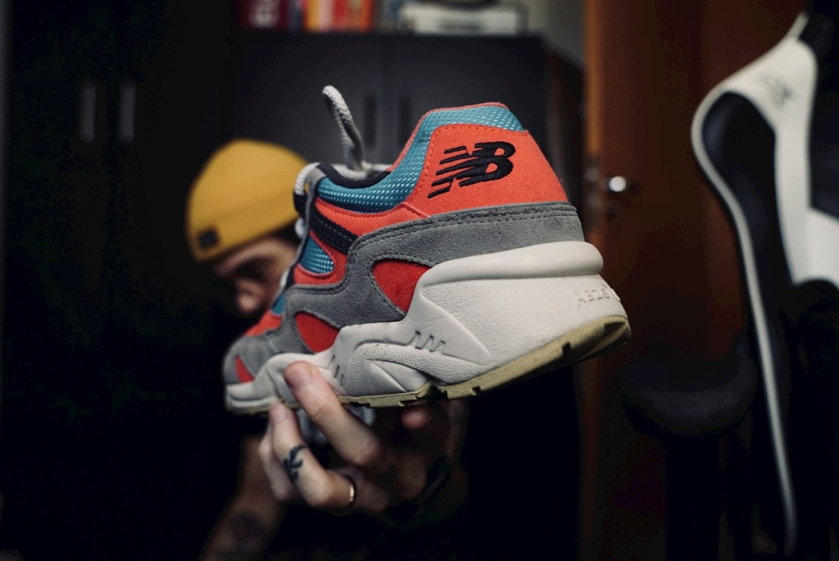 An image of the back of a new balance trainer 