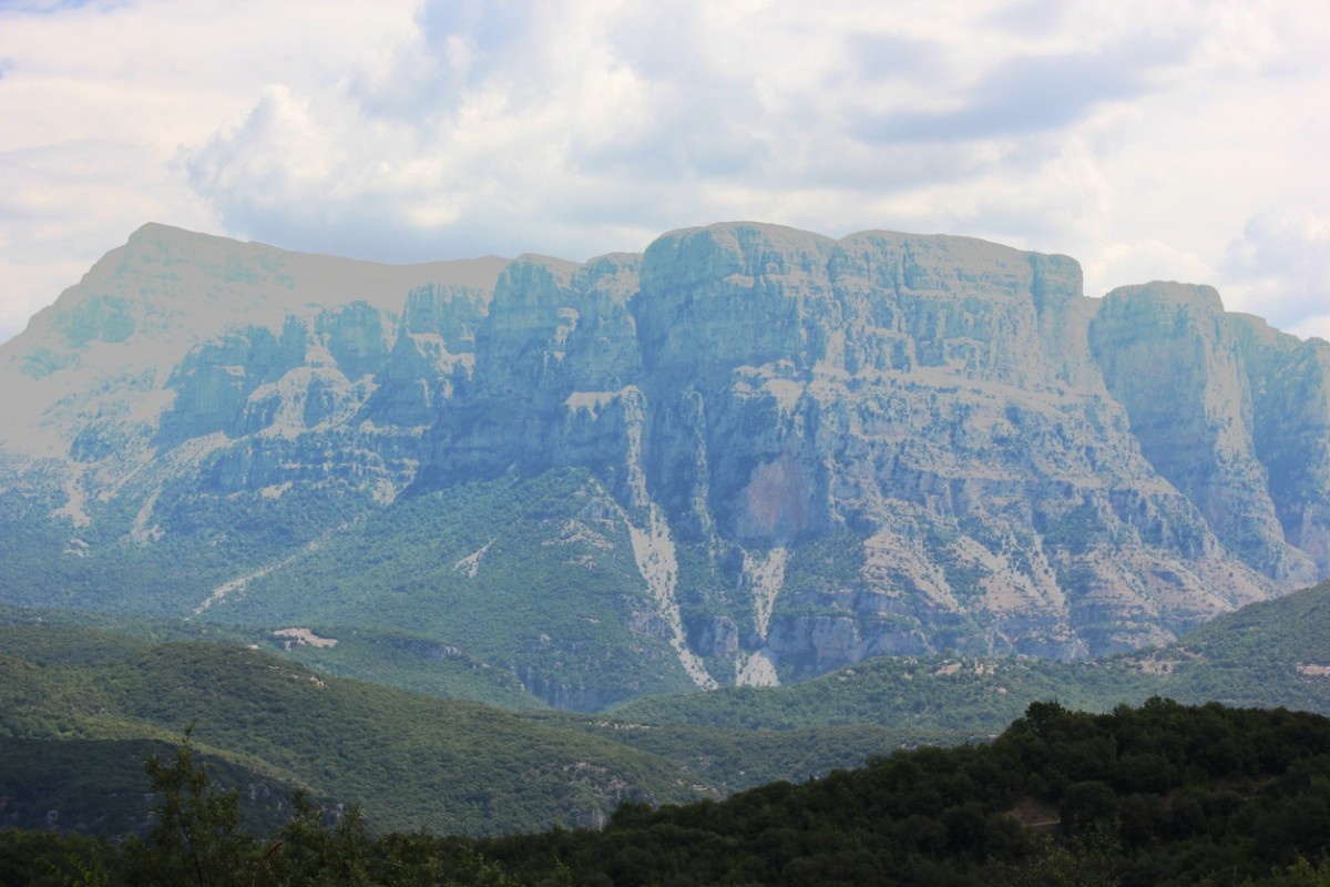 Mountains in the Zagori region 