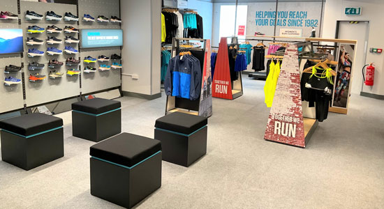 Nearest running outlet store