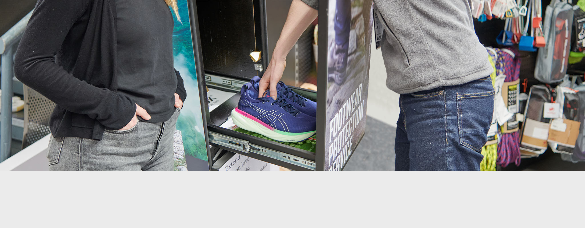 find out more about footwear protection service