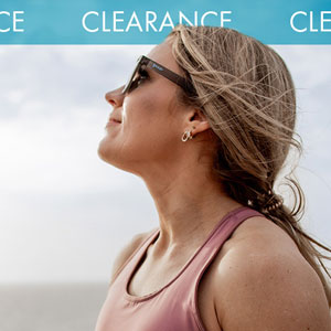 Shop Clearance. Two runners wearing running gear