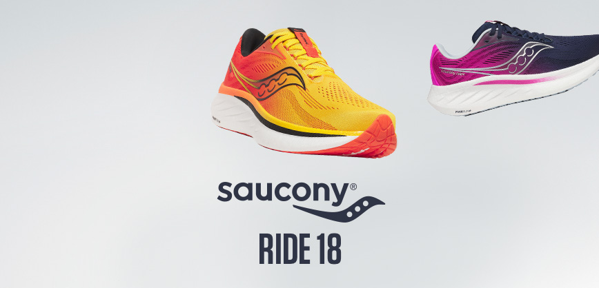 Shop Saucony Ride 18 running shoes